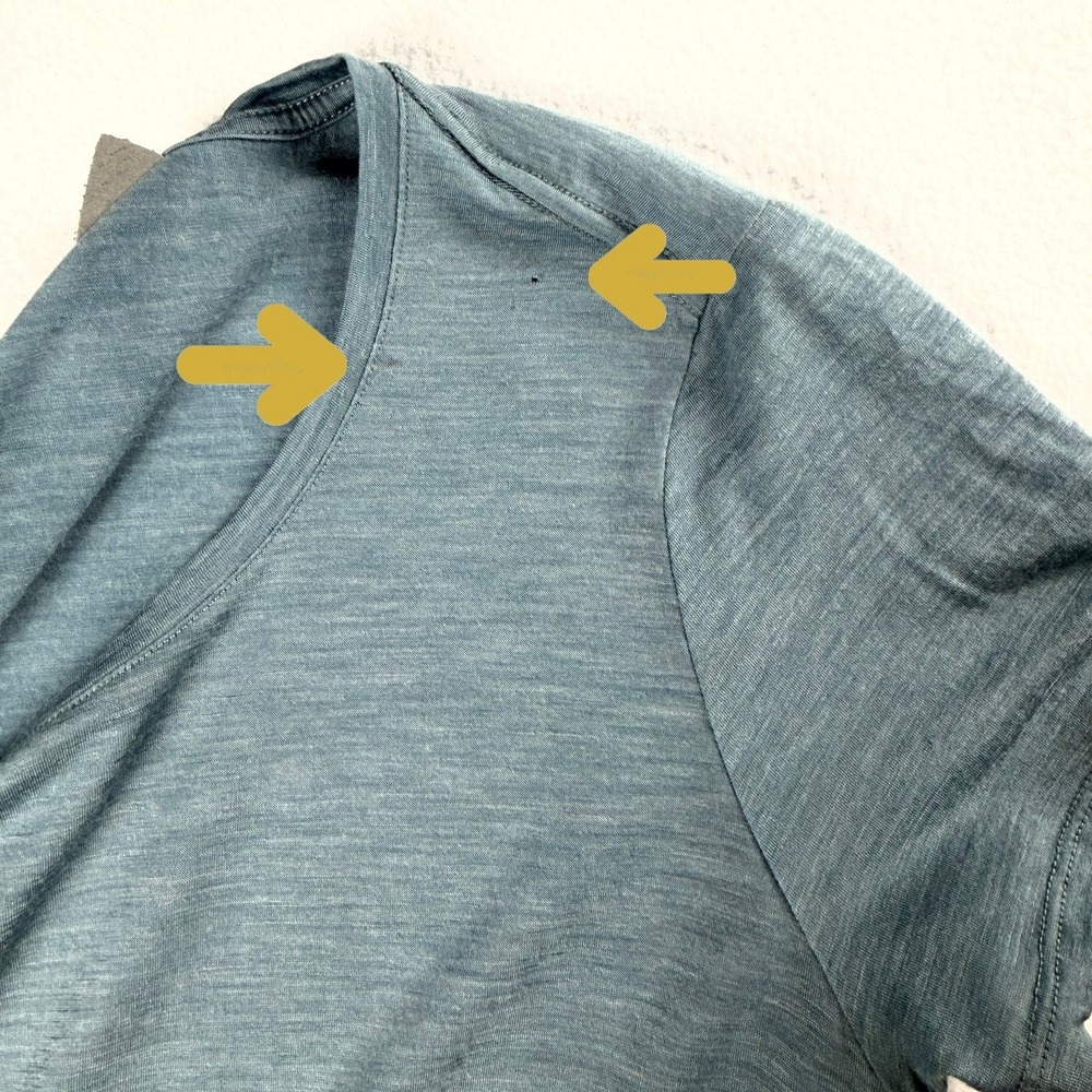 Icebreaker Women's Cool-lite Shirt Blue Large - Picture 8 of 8
